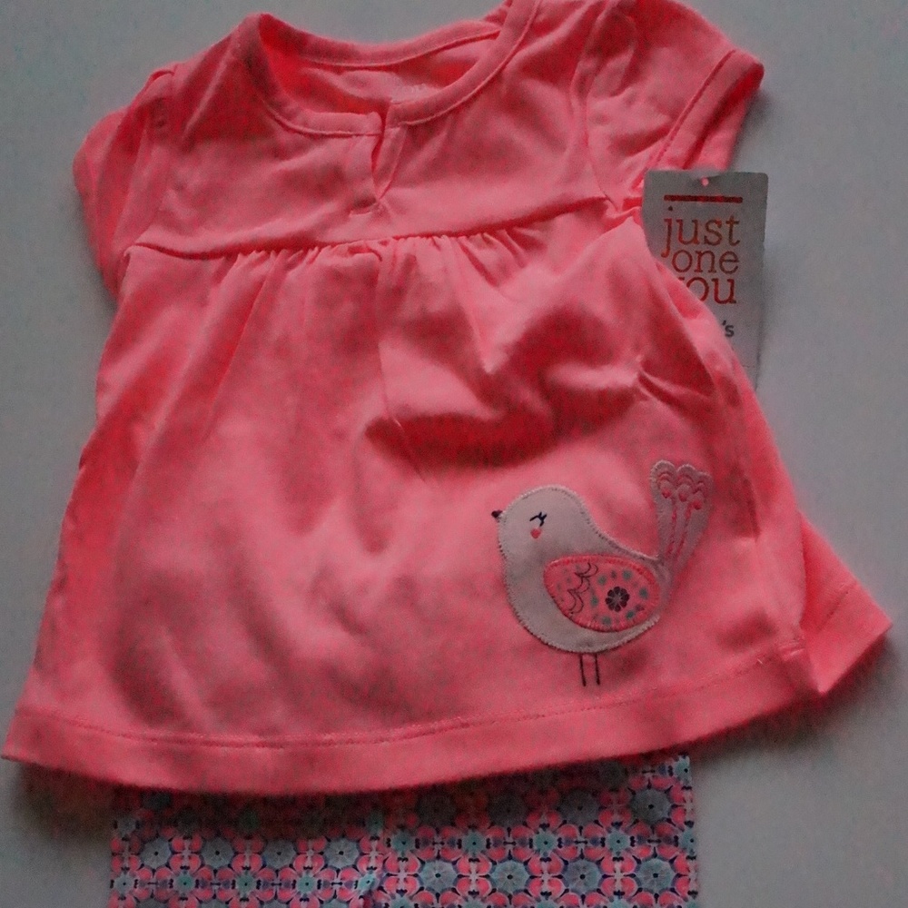 Carter's Just One You PInk Bird 3 month Set